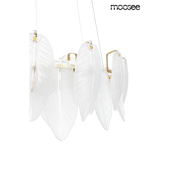 Lampa wisząca ROCH 100 złota - Moosee