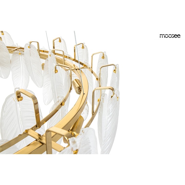 Lampa wisząca ROCH 100 złota - Moosee