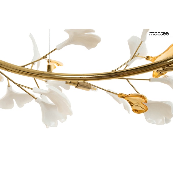 Lampa wisząca FLORA 80 PP złota - Moosee