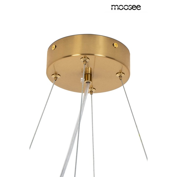 Lampa wisząca FLORA 120 złota - Moosee