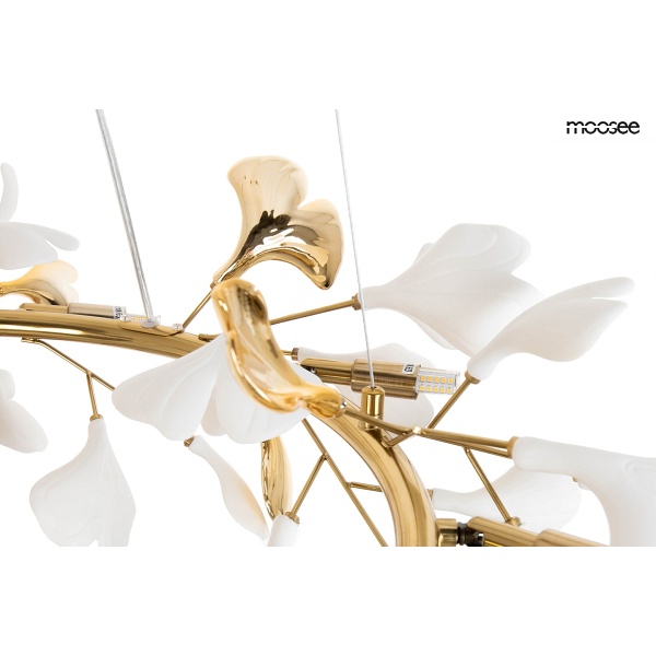 Lampa wisząca FLORA 120 złota - Moosee