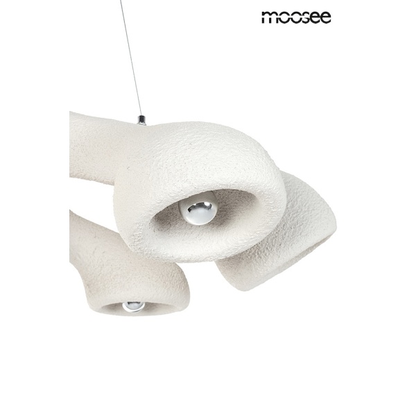Lampa wisząca NIDO biała - Moosee