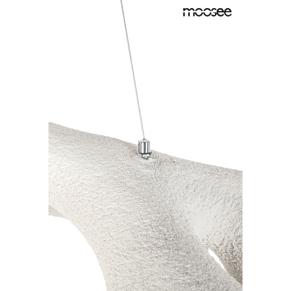 Lampa wisząca NIDO biała - Moosee