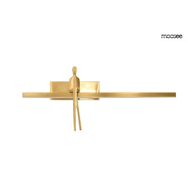 Lampa ścienna BOY złota - Moosee