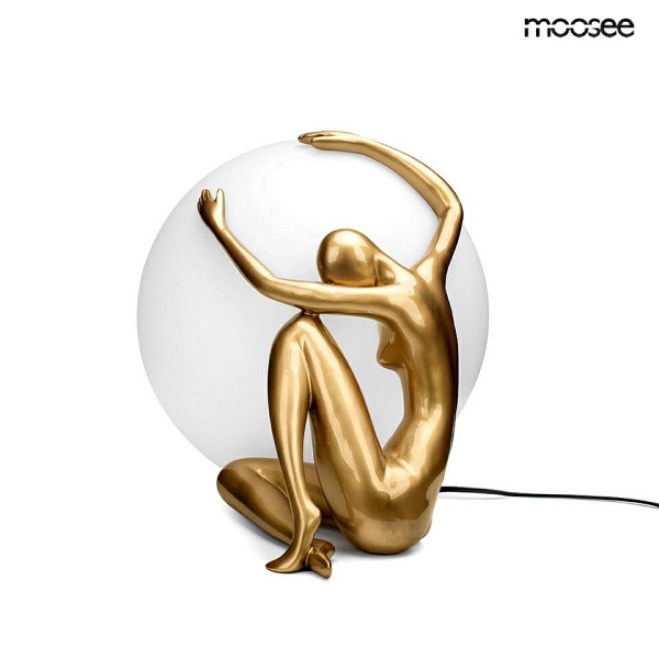 Lampa stołowa UOMO 50 złota - Moosee