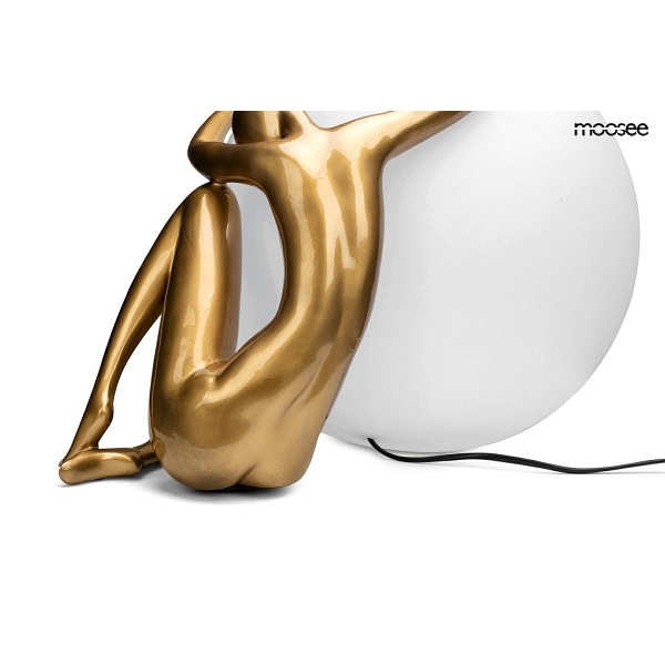 Lampa stołowa UOMO 50 złota - Moosee