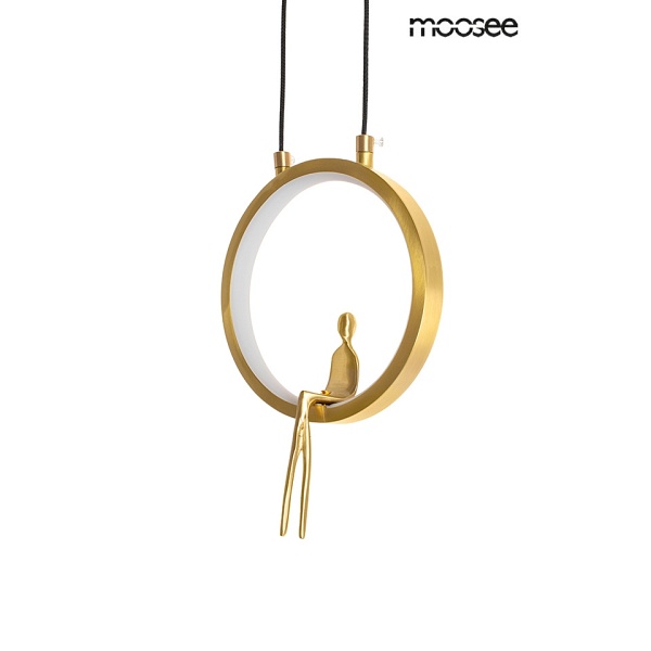 Lampa wisząca BOY CIRCLE złota - Moosee
