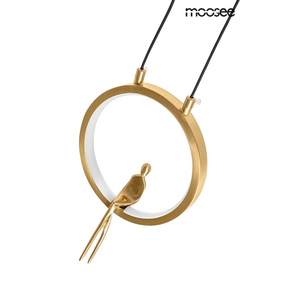 Lampa wisząca BOY CIRCLE złota - Moosee