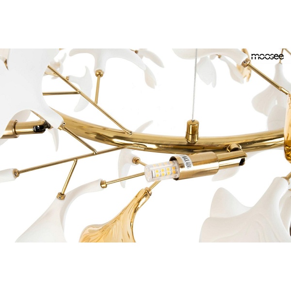 Lampa wisząca FLORA 80 złota - Moosee