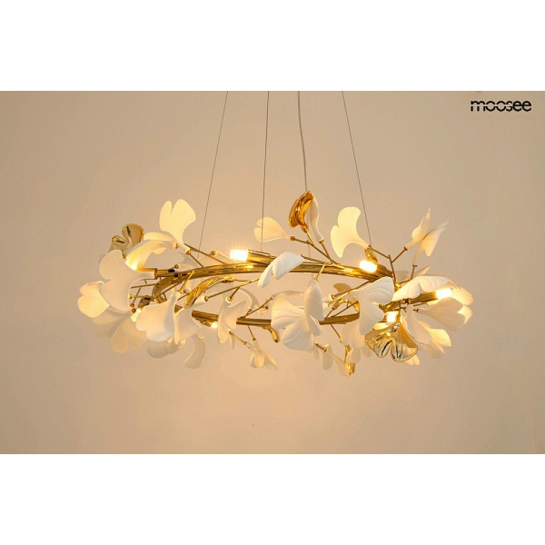 Lampa wisząca FLORA 80 złota - Moosee
