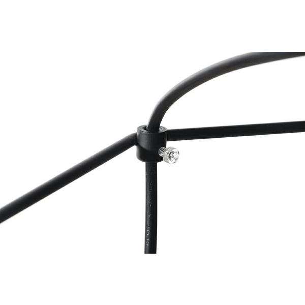 Lampa wisząca FLUSSO 8 czarna - Moosee