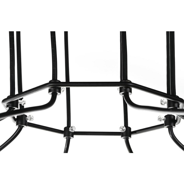 Lampa wisząca FLUSSO 8 czarna - Moosee