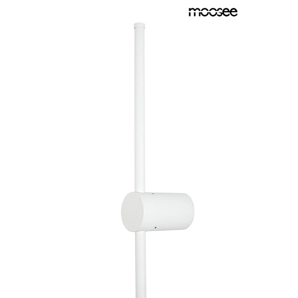 Lampa ścienna OMBRE 120 biała - Moosee
