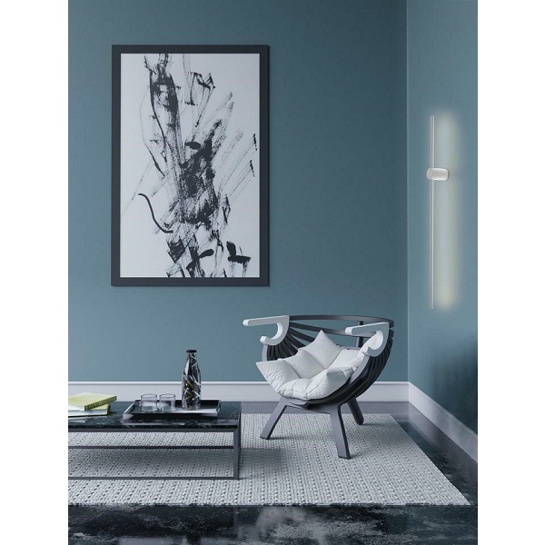 Lampa ścienna OMBRE 120 biała - Moosee