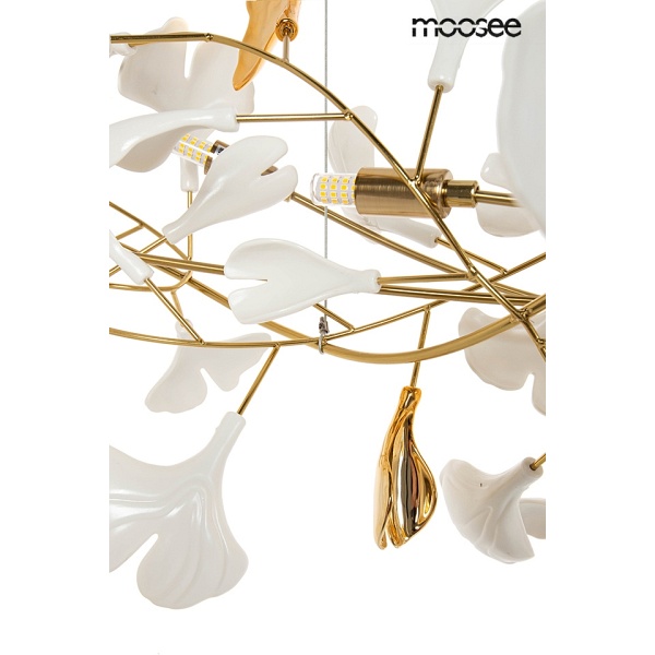 Lampa wisząca FLORA 250 PP złota - Moosee