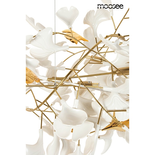 Lampa wisząca FLORA 250 PP złota - Moosee