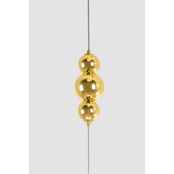 Lampa wisząca BUTTERFLY DISC 5 złota - Moosee