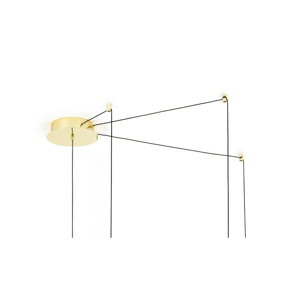 Lampa wisząca MIKADO S złota - Moosee