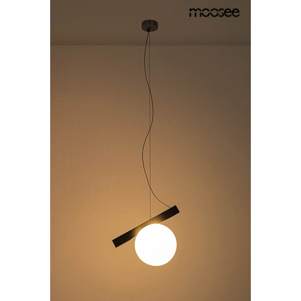 Lampa wisząca BALANCE grafitowa - Moosee