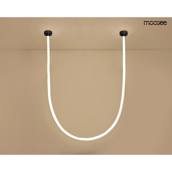 Lampa wisząca LASSO 600 Smart czarna - Moosee