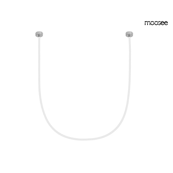 Lampa wisząca LASSO 800 Smart srebrna - Moosee