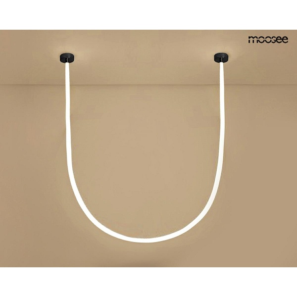 Lampa wisząca LASSO 800 Smart czarna - Moosee