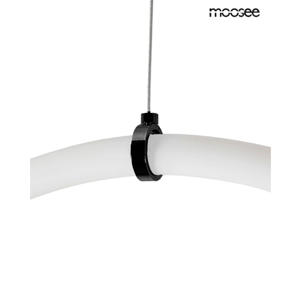Lampa wisząca LASSO 800 Smart czarna - Moosee