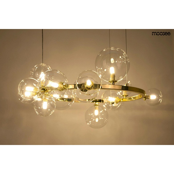 Lampa wisząca ALURE 85 złota - Moosee