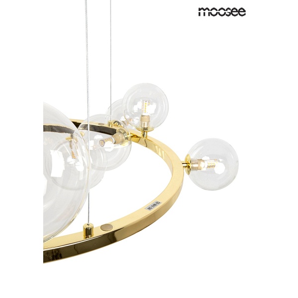 Lampa wisząca ALURE 85 złota - Moosee