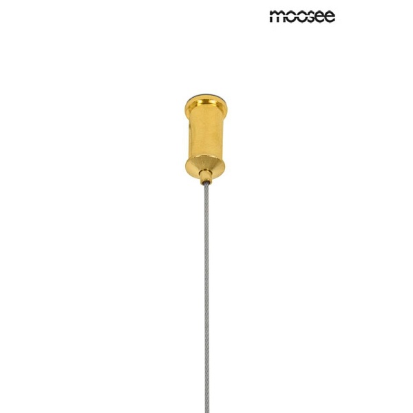 Lampa wisząca ALURE 85 złota - Moosee