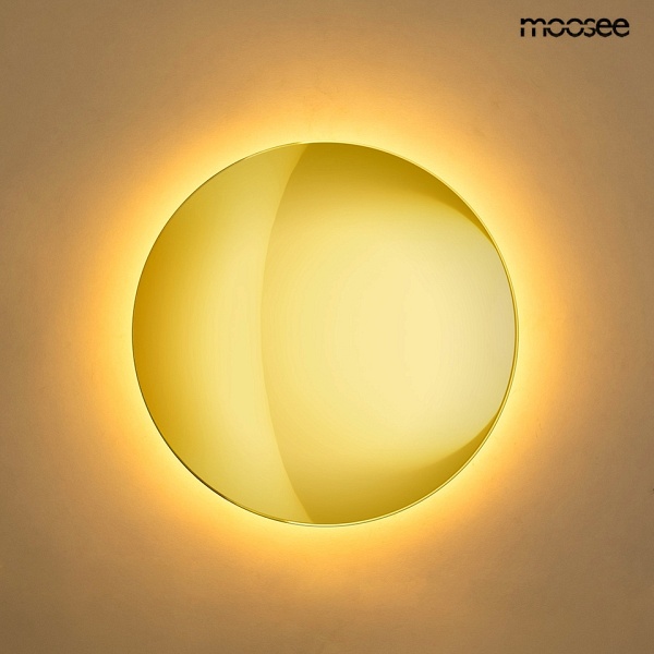 Lampa ścienna SHADOW SUN 25 złota - Moosee