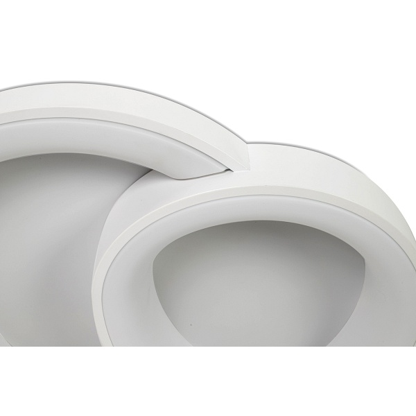 Lampa sufitowa / plafon CELLS 3 biała - Moosee