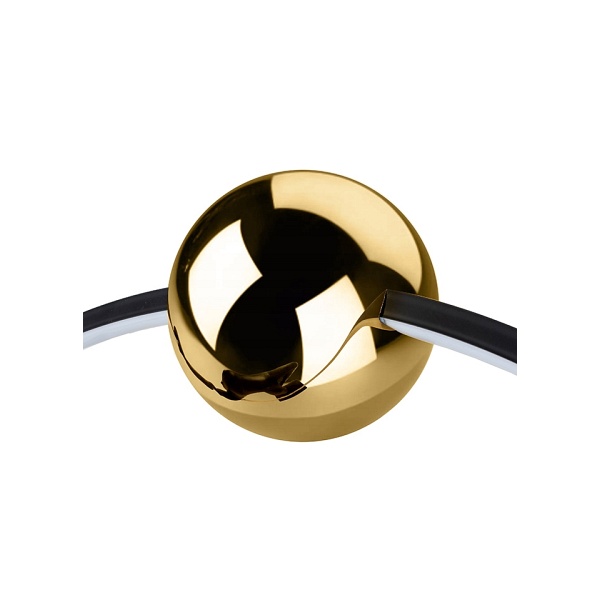 Lampa podłogowa HUMAN ACROBATIC czarna - Moosee