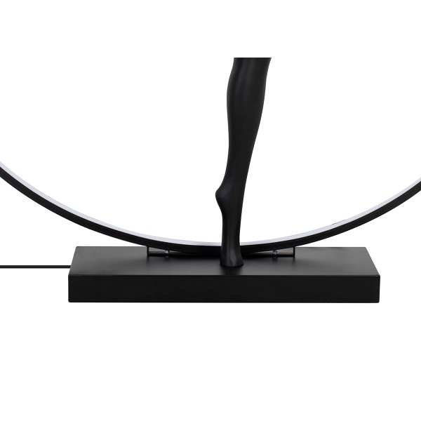 Lampa podłogowa HUMAN ACROBATIC czarna - Moosee