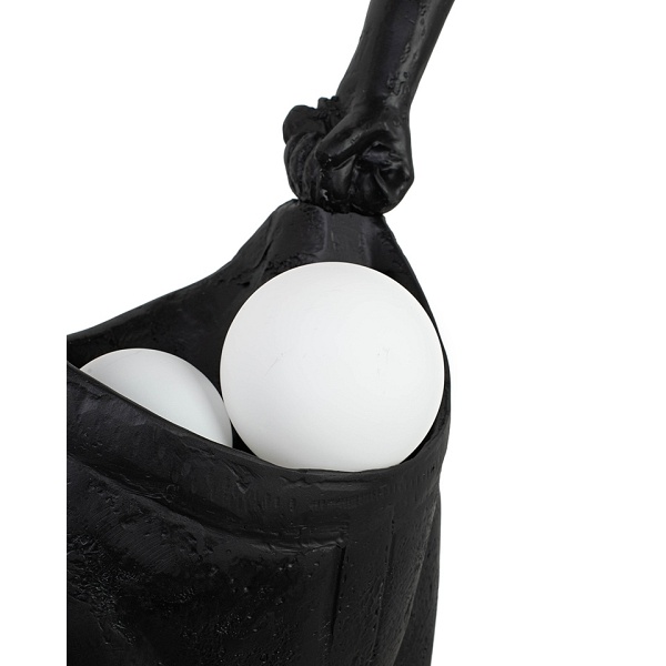 Lampa podłogowa HUMAN HOUDINI czarna - Moosee