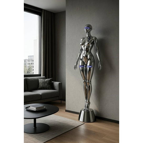 Lampa podłogowa / rzeźba CYBER WOMAN STAND - Moosee