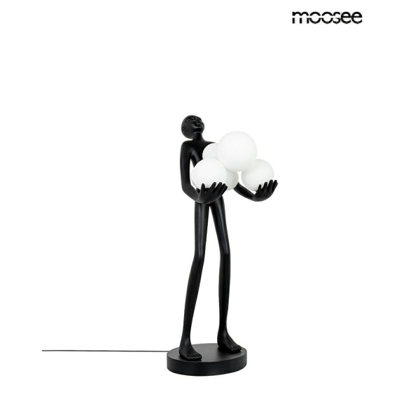 Lampa stołowa HUMAN PREMIUM czarna - Moosee