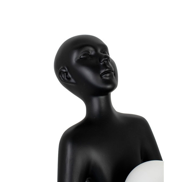 Lampa stołowa HUMAN PREMIUM czarna - Moosee