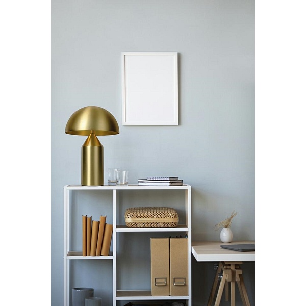 Lampa biurkowa FUNGO złota - Moosee