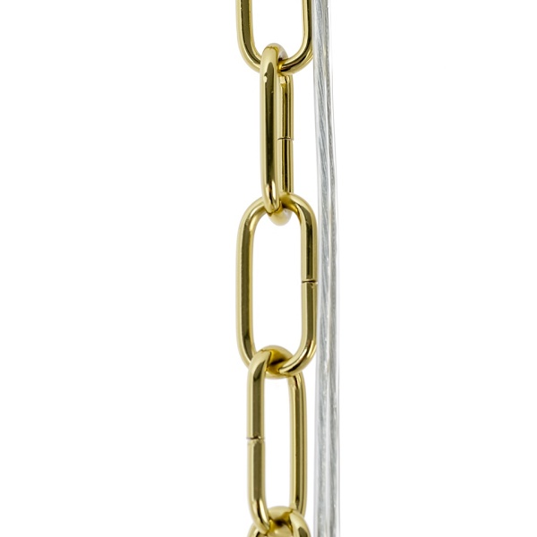 Lampa wisząca MURANO L złota - Moosee