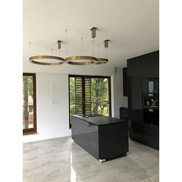 Lampa wisząca RING 40 złota - Moosee