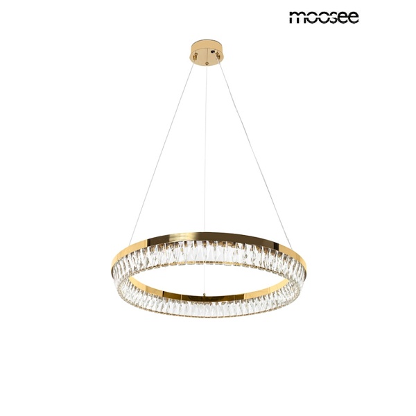 Lampa wisząca SAVOY 60 złota - Moosee