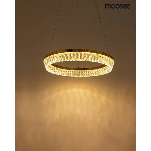 Lampa wisząca SAVOY 60 złota - Moosee