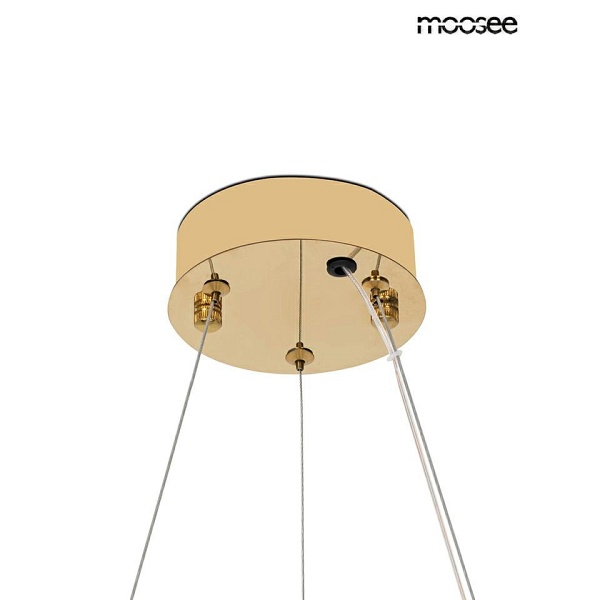 Lampa wisząca SAVOY 60 złota - Moosee