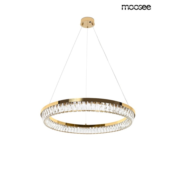 Lampa wisząca SAVOY 80 złota - Moosee