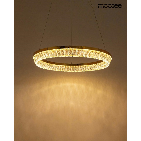 Lampa wisząca SAVOY 80 złota - Moosee