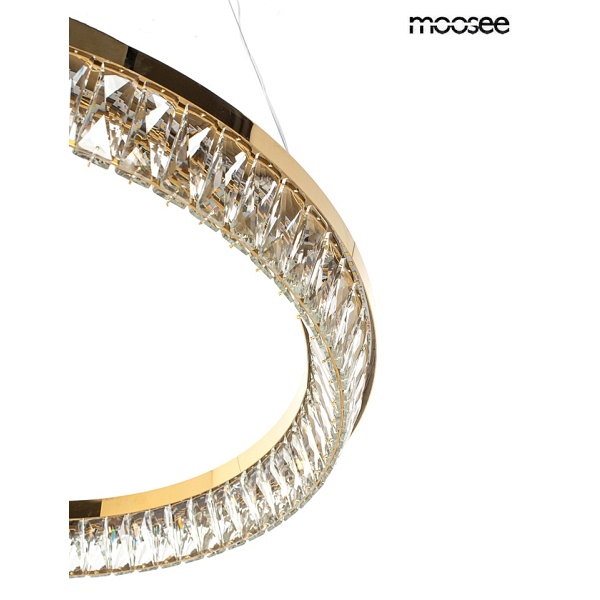 Lampa wisząca SAVOY 80 złota - Moosee