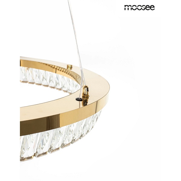 Lampa wisząca SAVOY 100 złota - Moosee