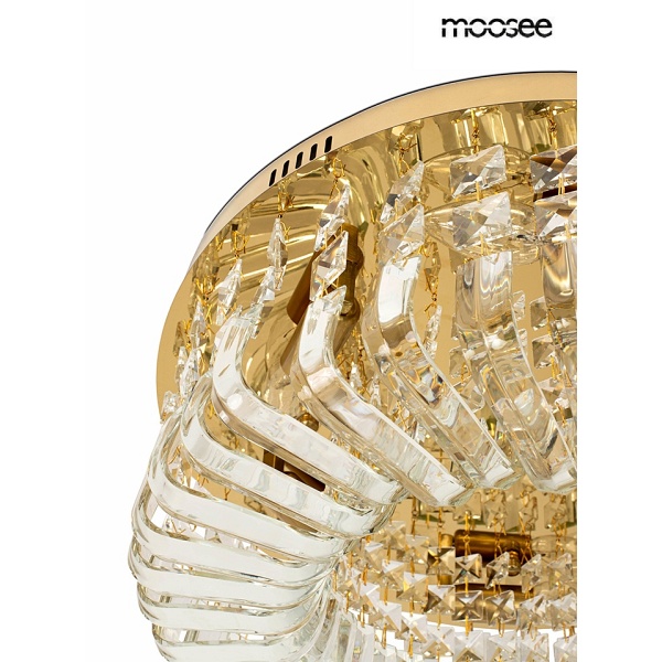 Lampa sufitowa / plafon BALUNA 80 złota - Moosee