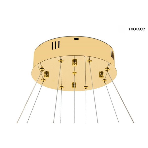 Lampa wisząca WAVE 160A złota - Moosee